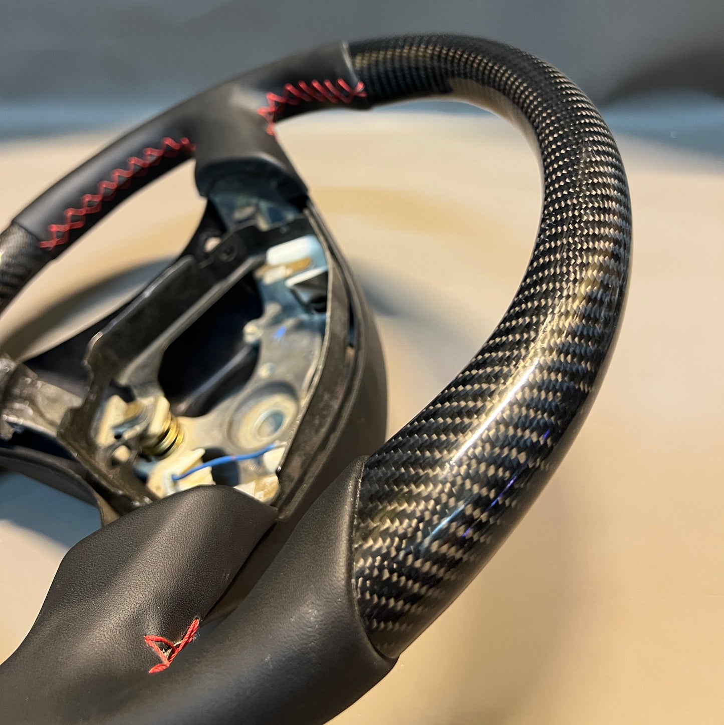 Toyota Altezza SXE10 LEXUS IS200 IS300 Supra JZA80 JZX100 Real Carbon Fiber Custom Steering Wheel
