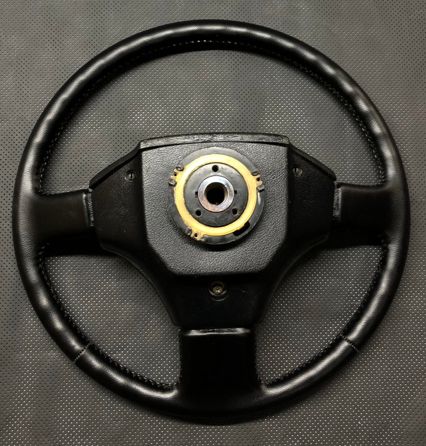 JDM Toyota Land Cruiser 80 Series FJ80 FZJ80 OEM Steering Wheel Fresh Stitched