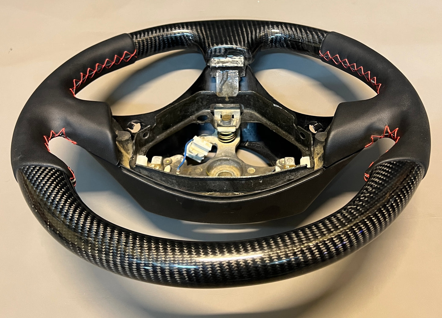 Toyota Altezza SXE10 LEXUS IS200 IS300 Supra JZA80 JZX100 Real Carbon Fiber Custom Steering Wheel