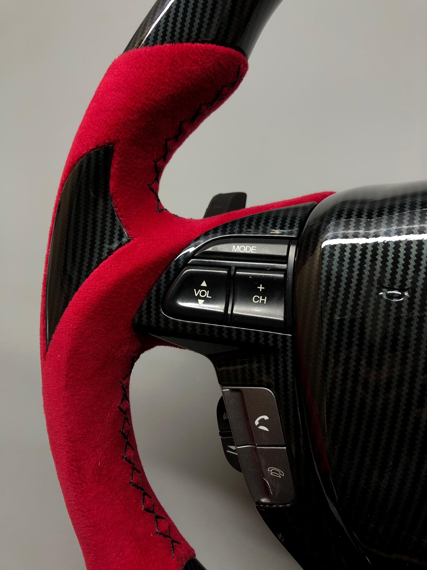 8th Gen Accord Coupe 2008-12, Odyssey 2011-17 Hydro Dip Carbon Steering Wheel