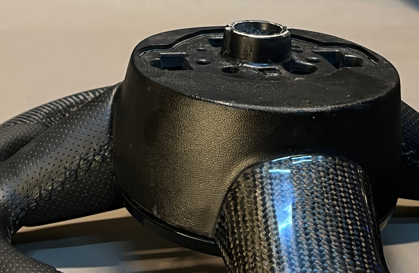 Carbon Fiber LED Display S-Line Sport Steering Wheel 2012-18 Audi A6 A7 S6 S7 A1