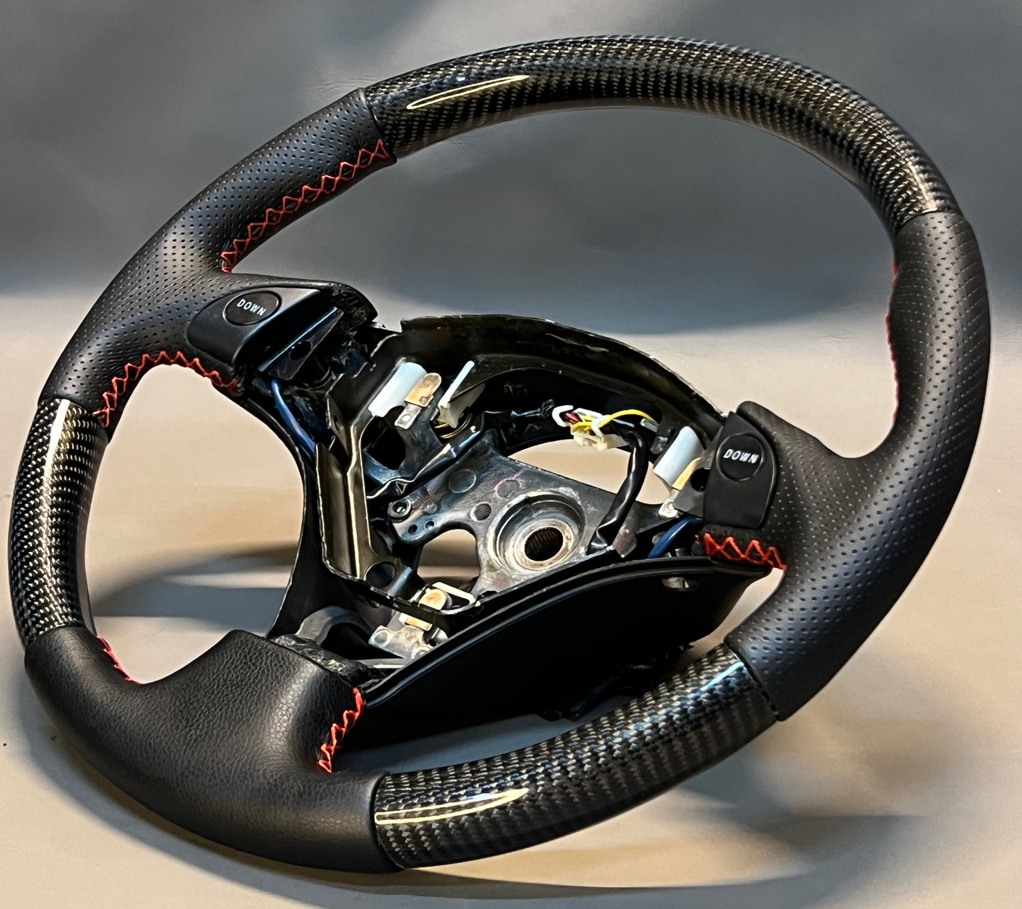 Toyota Altezza SXE10 LEXUS IS200 IS300 Real Carbon Fiber Custom Steering Wheel