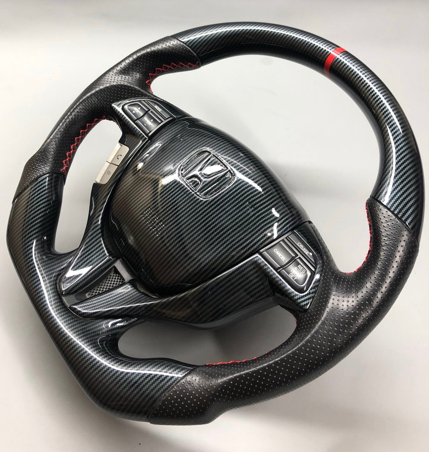 8th Gen Honda Accord Coupe 2008-12, Odyssey 2011-17 Hydro Dip Carbon Steering Wheel