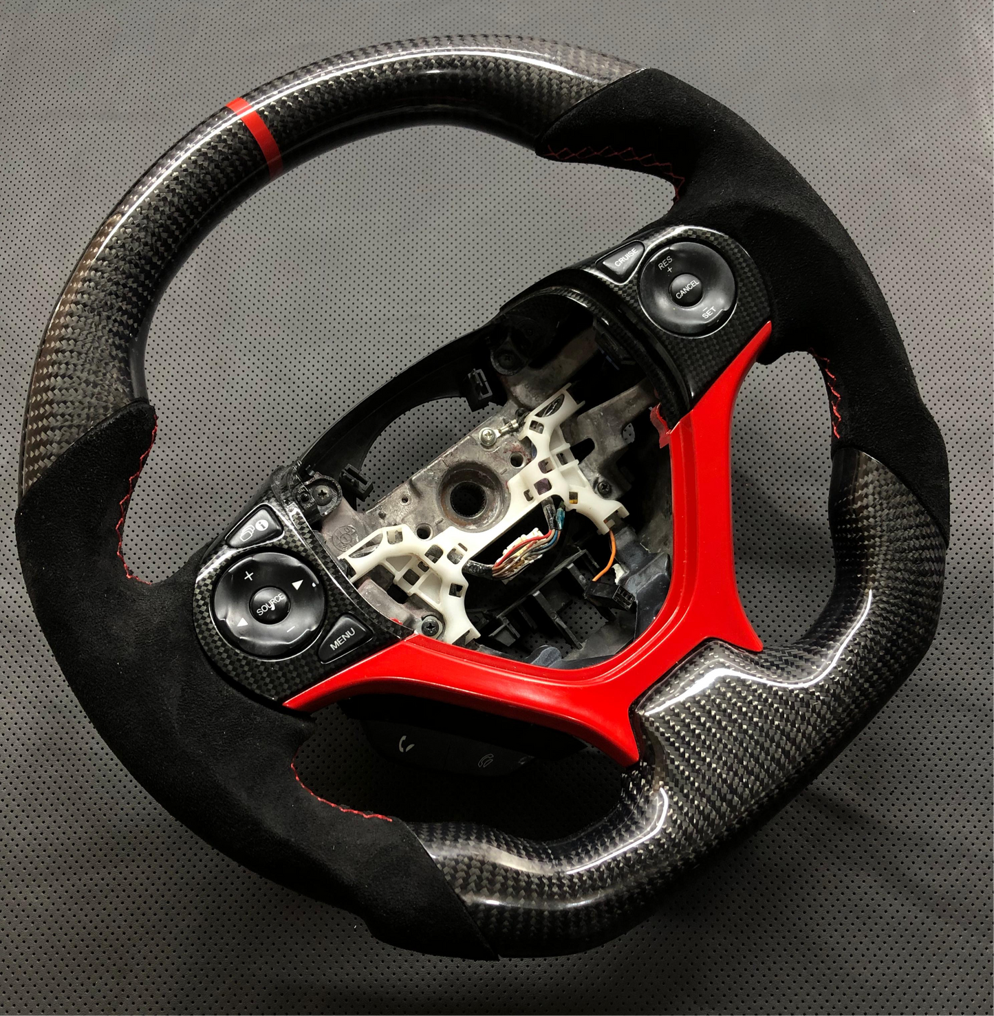 Honda Civic 9th Genration 2012- 2015 Carbon Fiber Steering Wheel