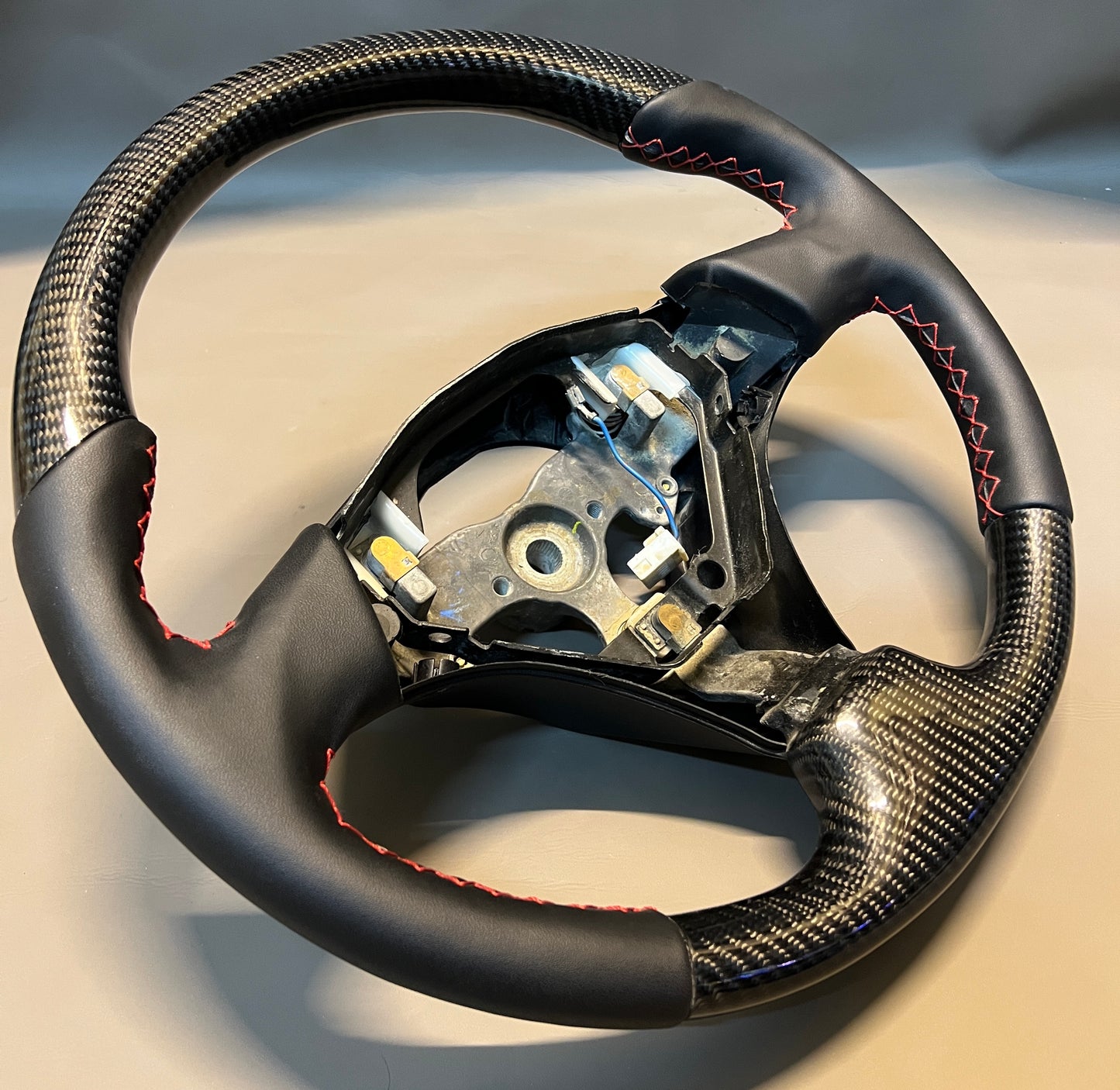 Toyota Altezza SXE10 LEXUS IS200 IS300 Supra JZA80 JZX100 Real Carbon Fiber Custom Steering Wheel