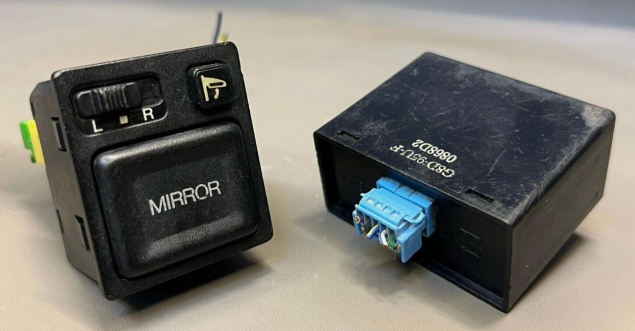 JDM Honda Civic EF9 EF8 CRX Power Folding Mirror Switch 88-91 with Delay
