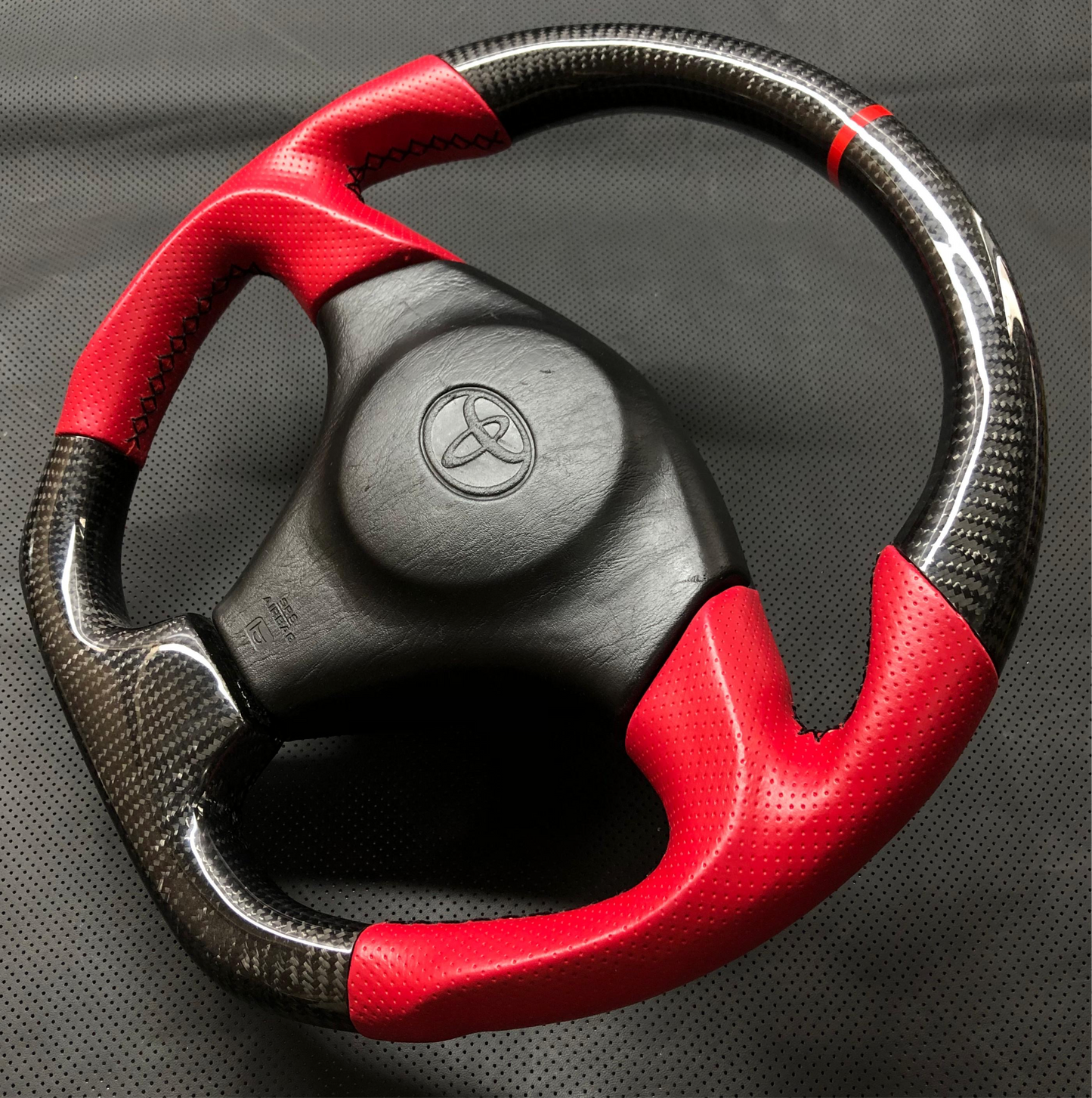 TOYOTA Celica, MR2 SPYDER, Supra, Matrix, JZX Real Carbon Fiber Steering Wheel