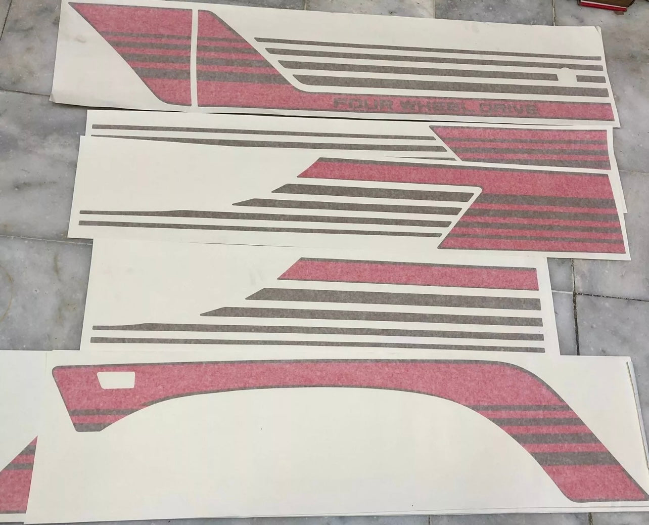 Toyota Land Cruiser 60 Series FJ60 Fj62 BJ60 HJ61 Side body sticker Retro Style