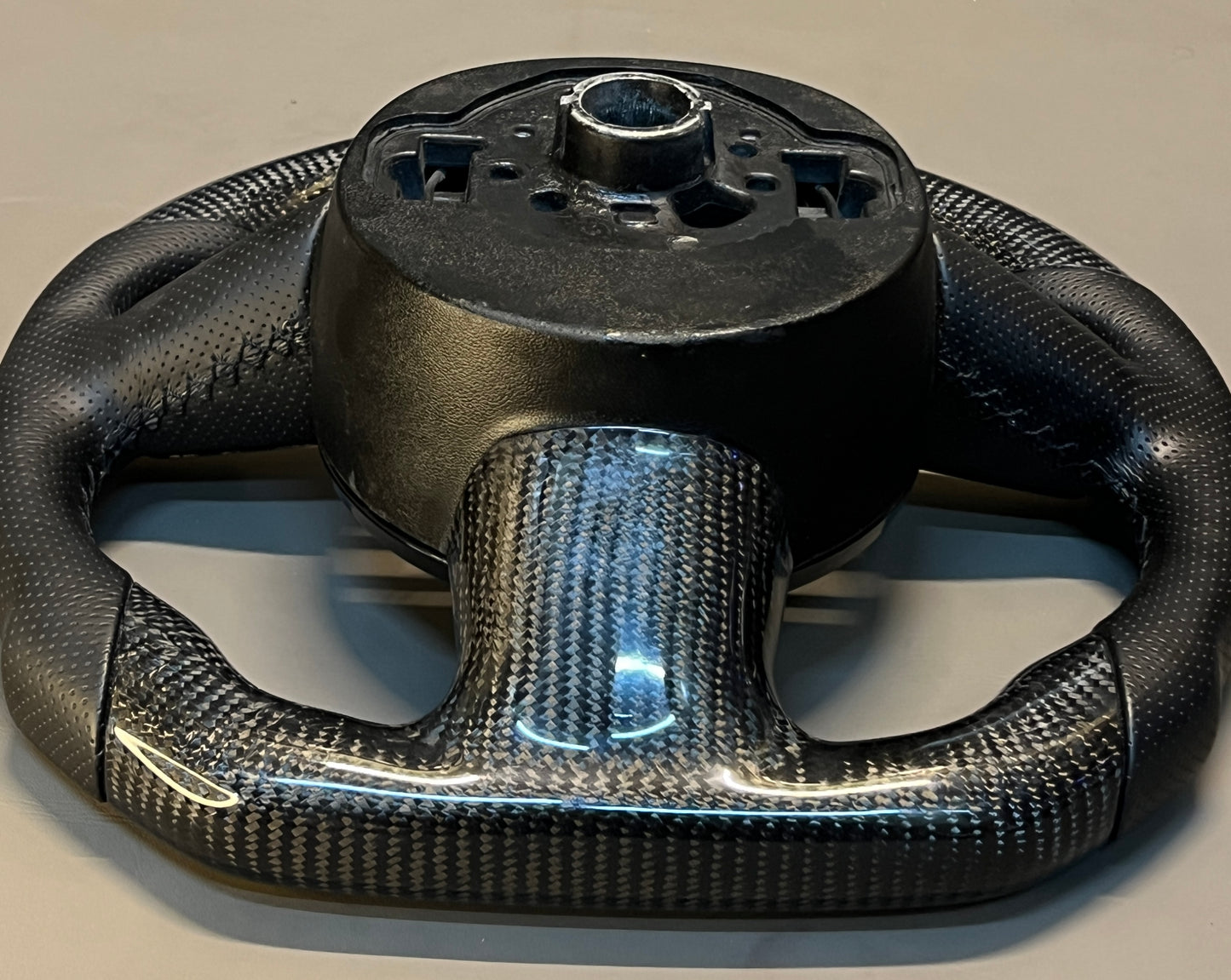 Carbon Fiber LED Display S-Line Sport Steering Wheel 2012-18 Audi A6 A7 S6 S7 A1