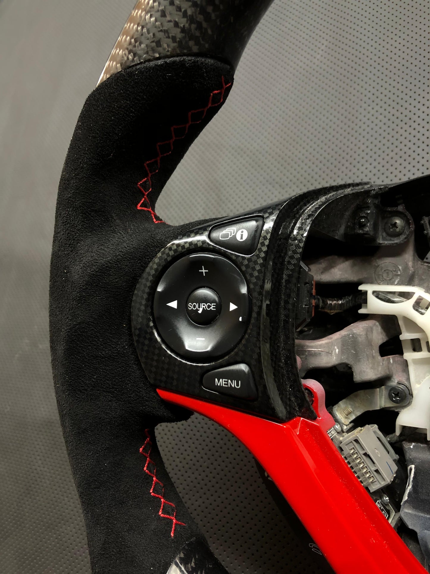 Honda Civic 9th Genration 2012- 2015 Carbon Fiber Steering Wheel