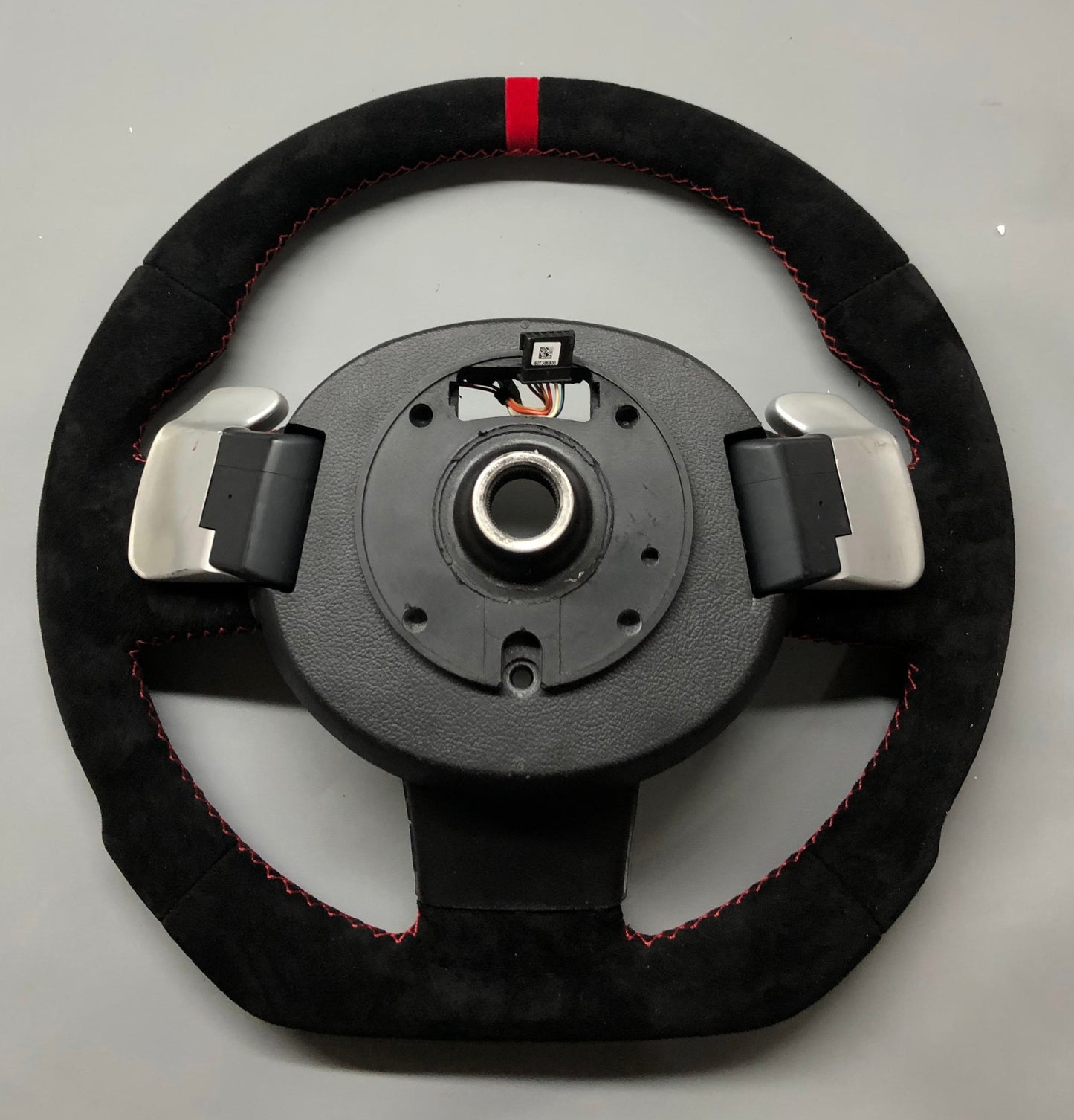 BMW MINI Cooper R55 R56 R60 JCW Customized Black Suede Steering Wheel