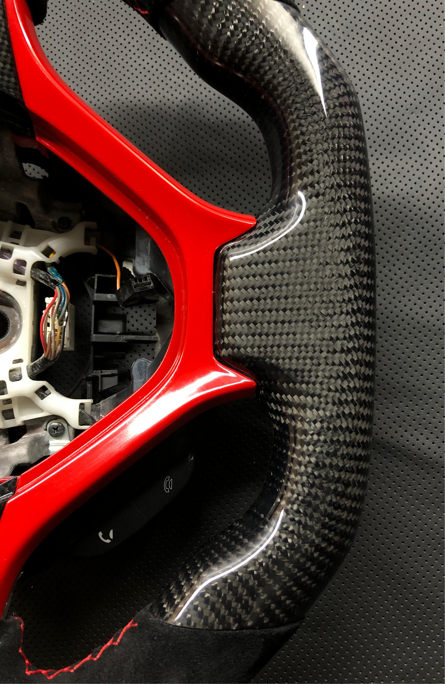 Honda Civic 9th Genration 2012- 2015 Carbon Fiber Steering Wheel