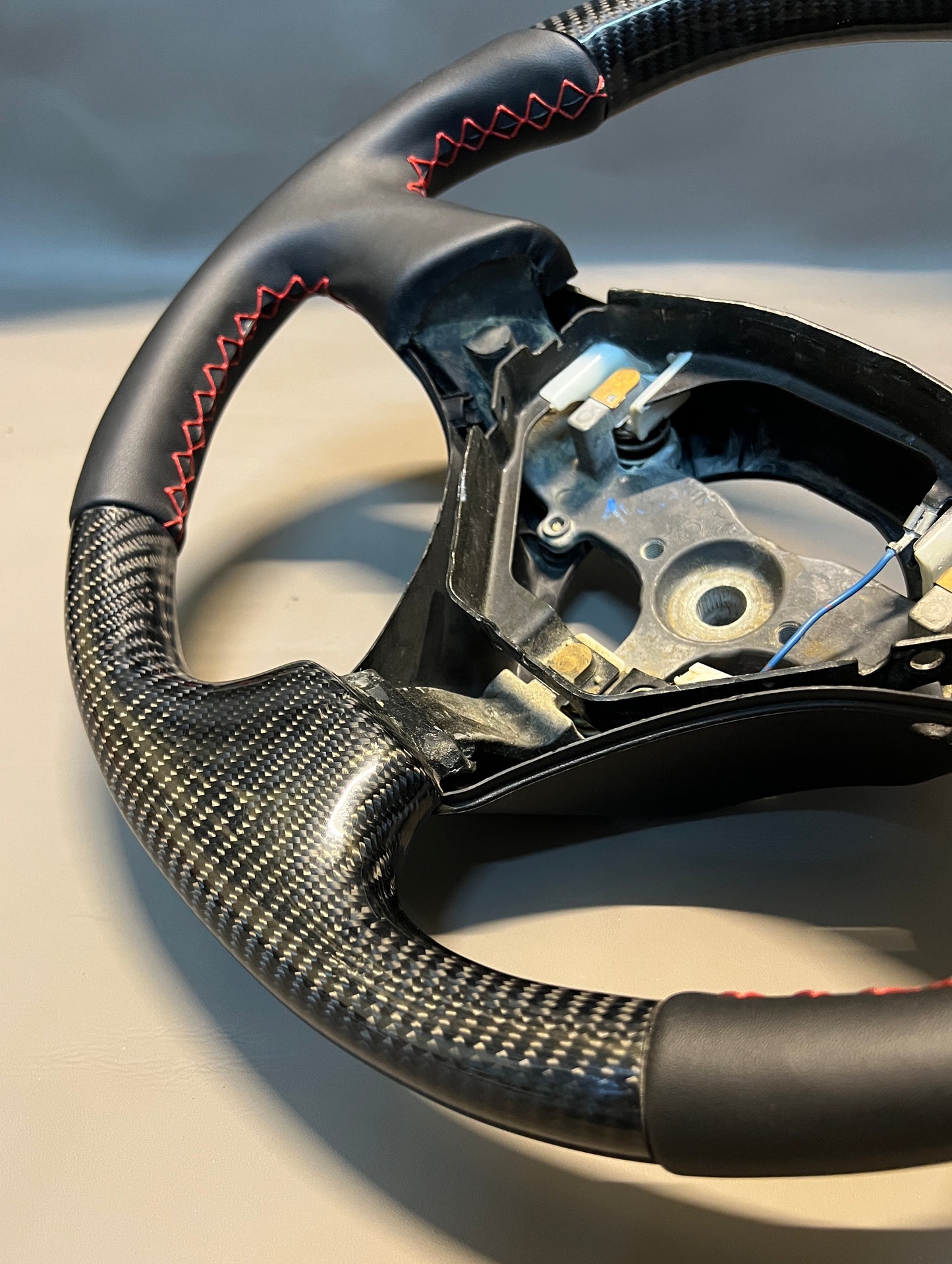 Toyota Altezza SXE10 LEXUS IS200 IS300 Supra JZA80 JZX100 Real Carbon Fiber Custom Steering Wheel