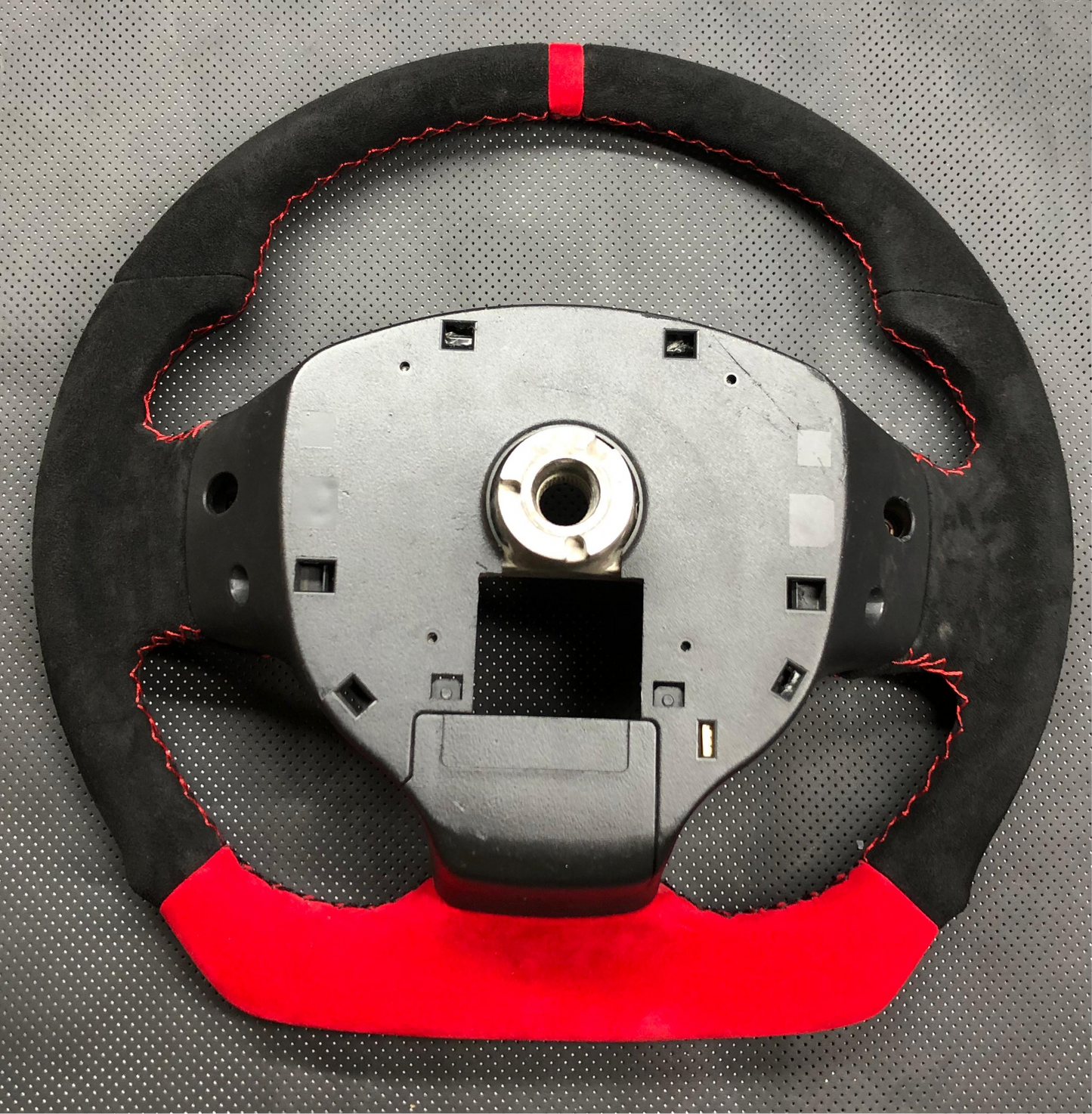 2007-2013 MITSUBISHI OUTLANDER Fresh Suede Leather Stitched Steering Wheel