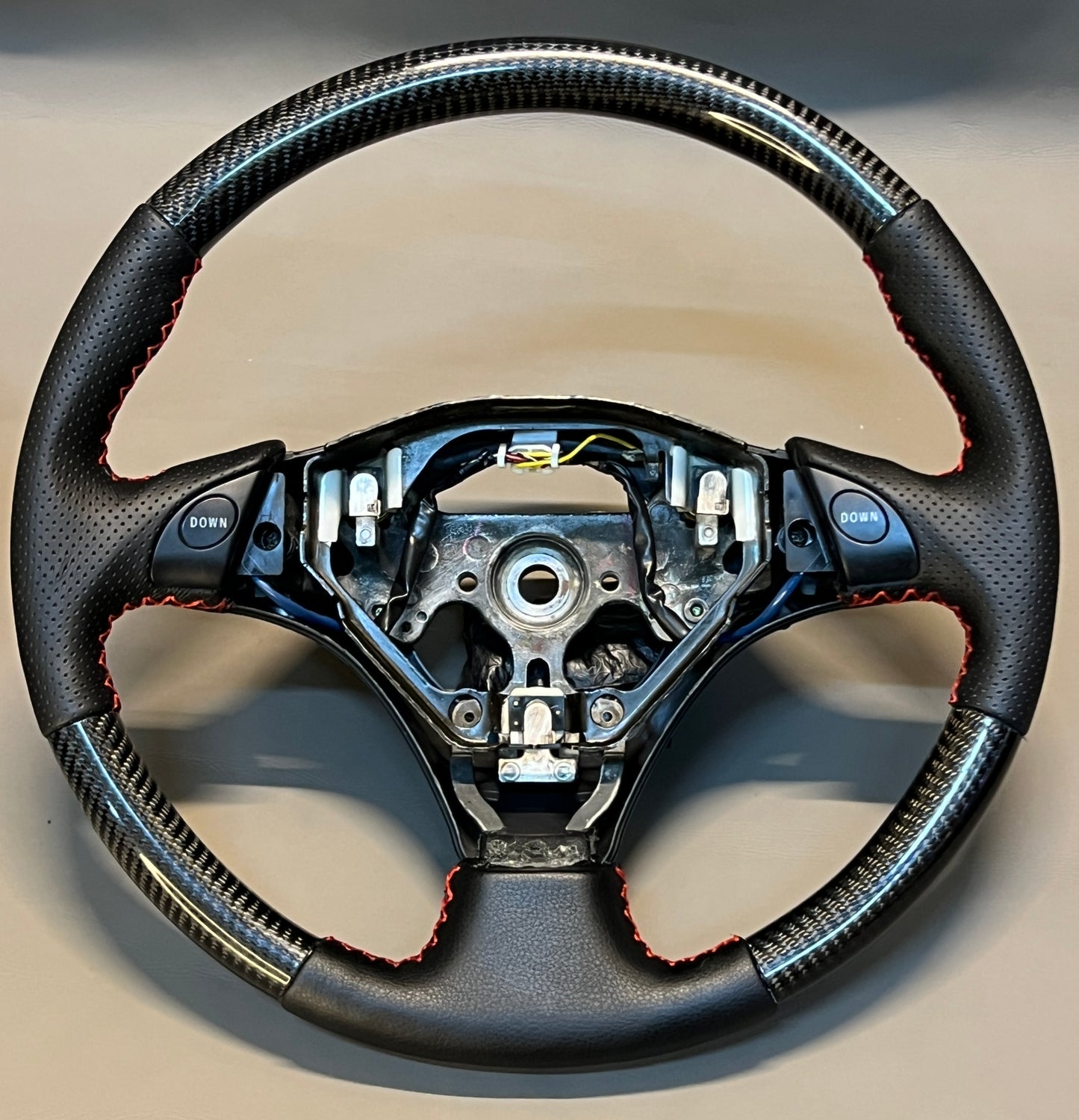 Toyota Altezza SXE10 LEXUS IS200 IS300 Real Carbon Fiber Custom Steering Wheel