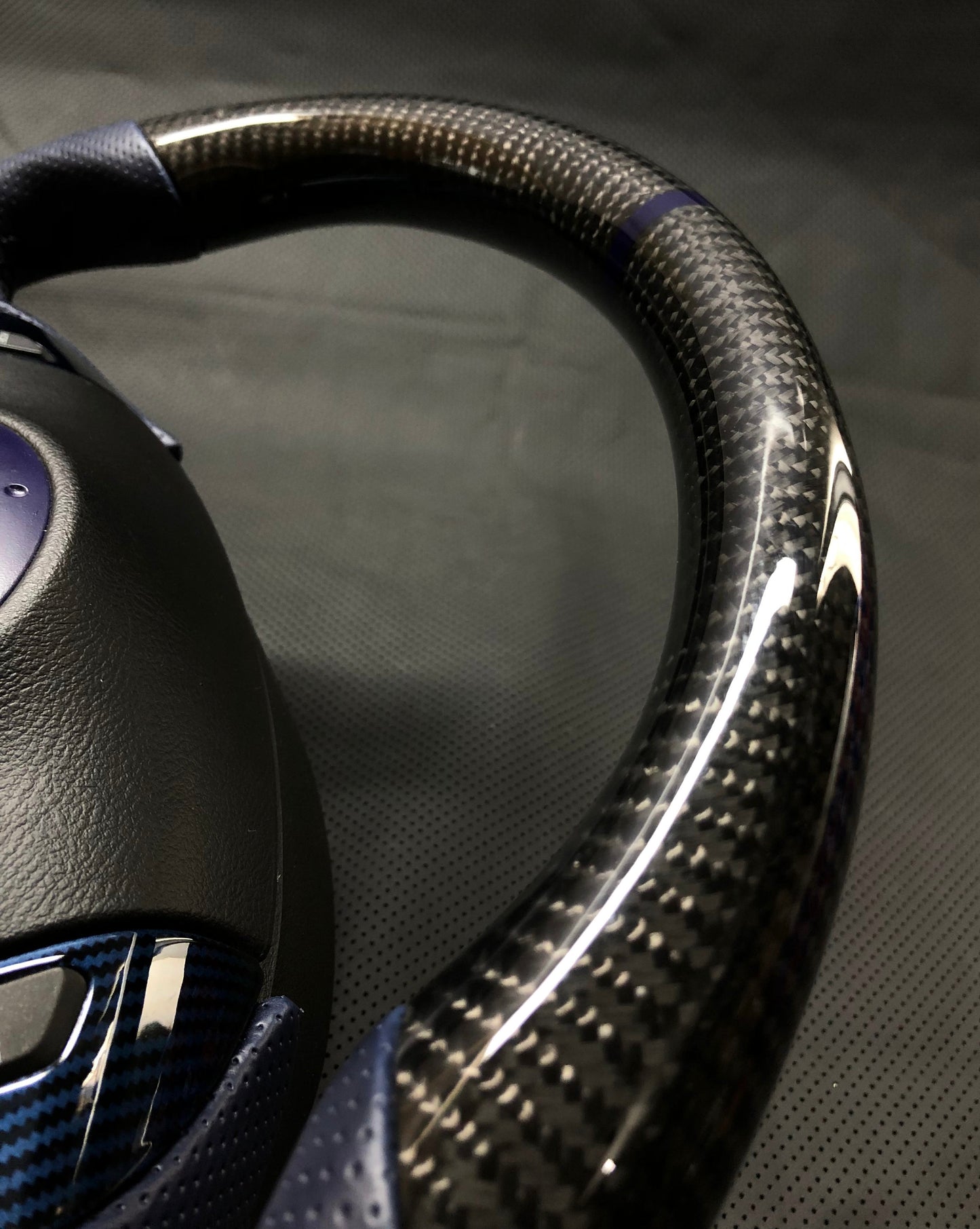 HONDA ACCORD CL7 CL9 ACURA TSX 2004-2008 Real Carbon Fiber Steering Wheel