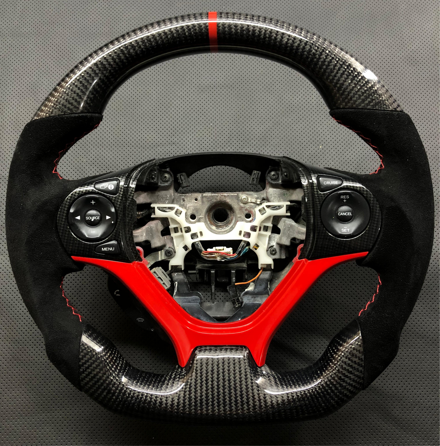 Honda Civic 9th Genration 2012- 2015 Carbon Fiber Steering Wheel