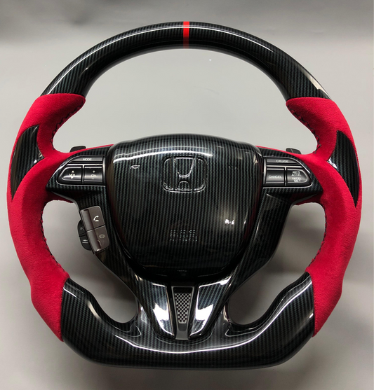 8th Gen Accord Coupe 2008-12, Odyssey 2011-17 Hydro Dip Carbon Steering Wheel