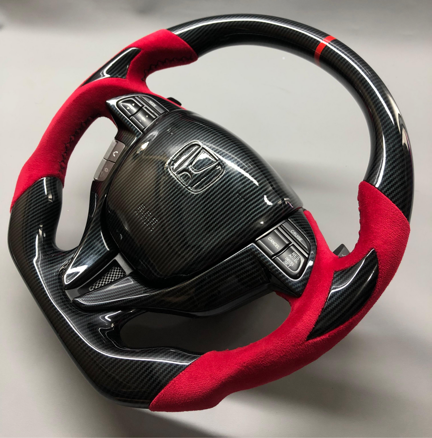 8th Gen Accord Coupe 2008-12, Odyssey 2011-17 Hydro Dip Carbon Steering Wheel