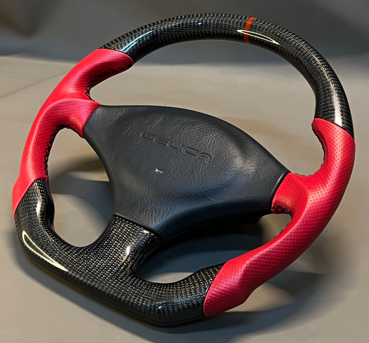 Toyota Celica ST185 GT4 Flat Bottom Real Carbon Fiber Custom Steering wheel