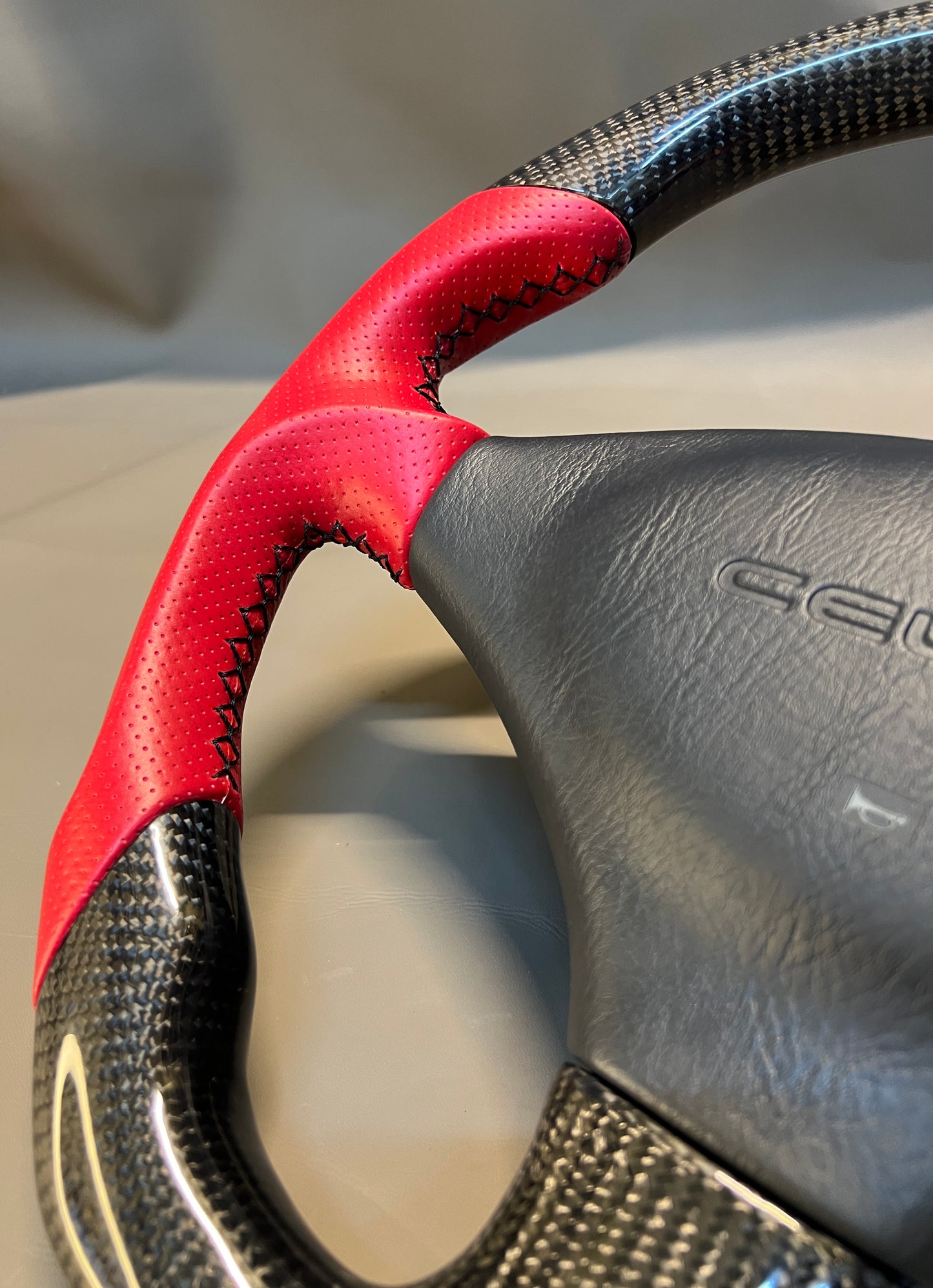 Toyota Celica ST185 GT4 Flat Bottom Real Carbon Fiber Custom Steering wheel