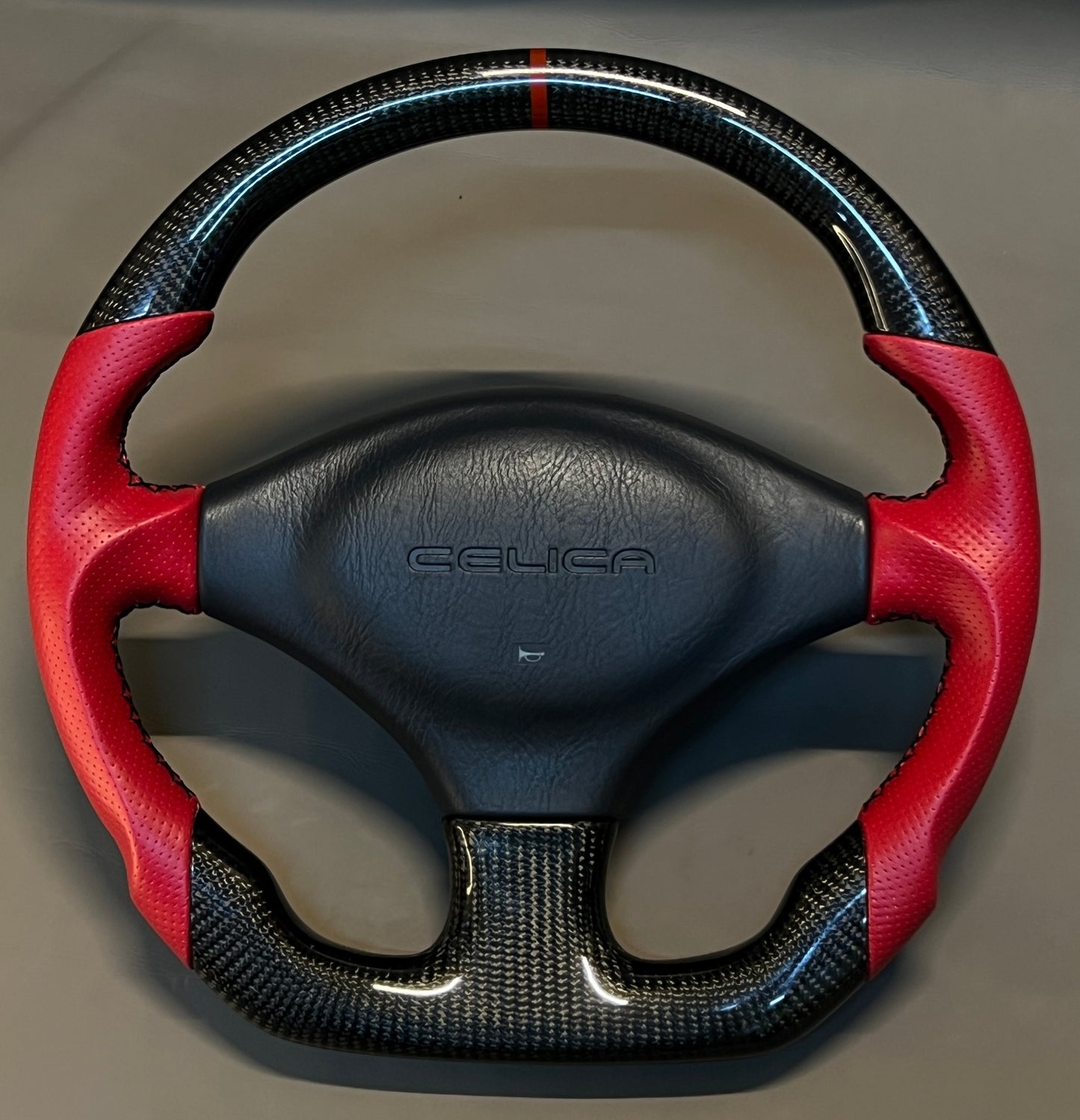 Toyota Celica ST185 GT4 Flat Bottom Real Carbon Fiber Custom Steering wheel
