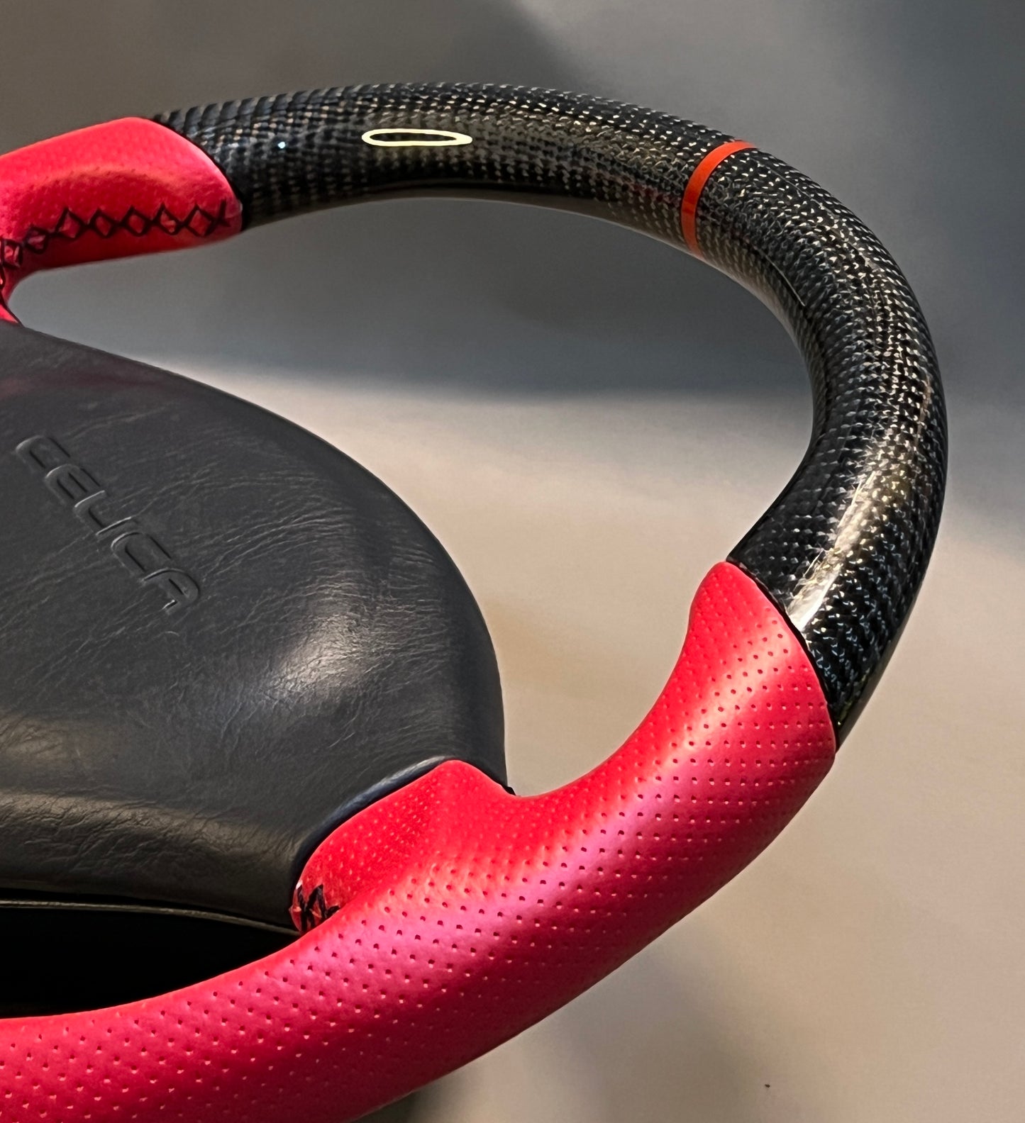 Toyota Celica ST185 GT4 Flat Bottom Real Carbon Fiber Custom Steering wheel