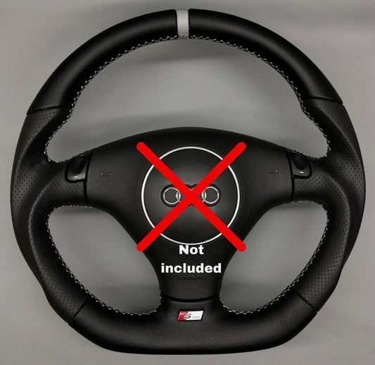 Audi A4 B6 A6 S Line Sports Flat Bottom Custom Steering Wheel