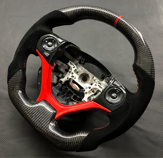 Honda Civic 9th Genration 2012- 2015 Carbon Fiber Steering Wheel