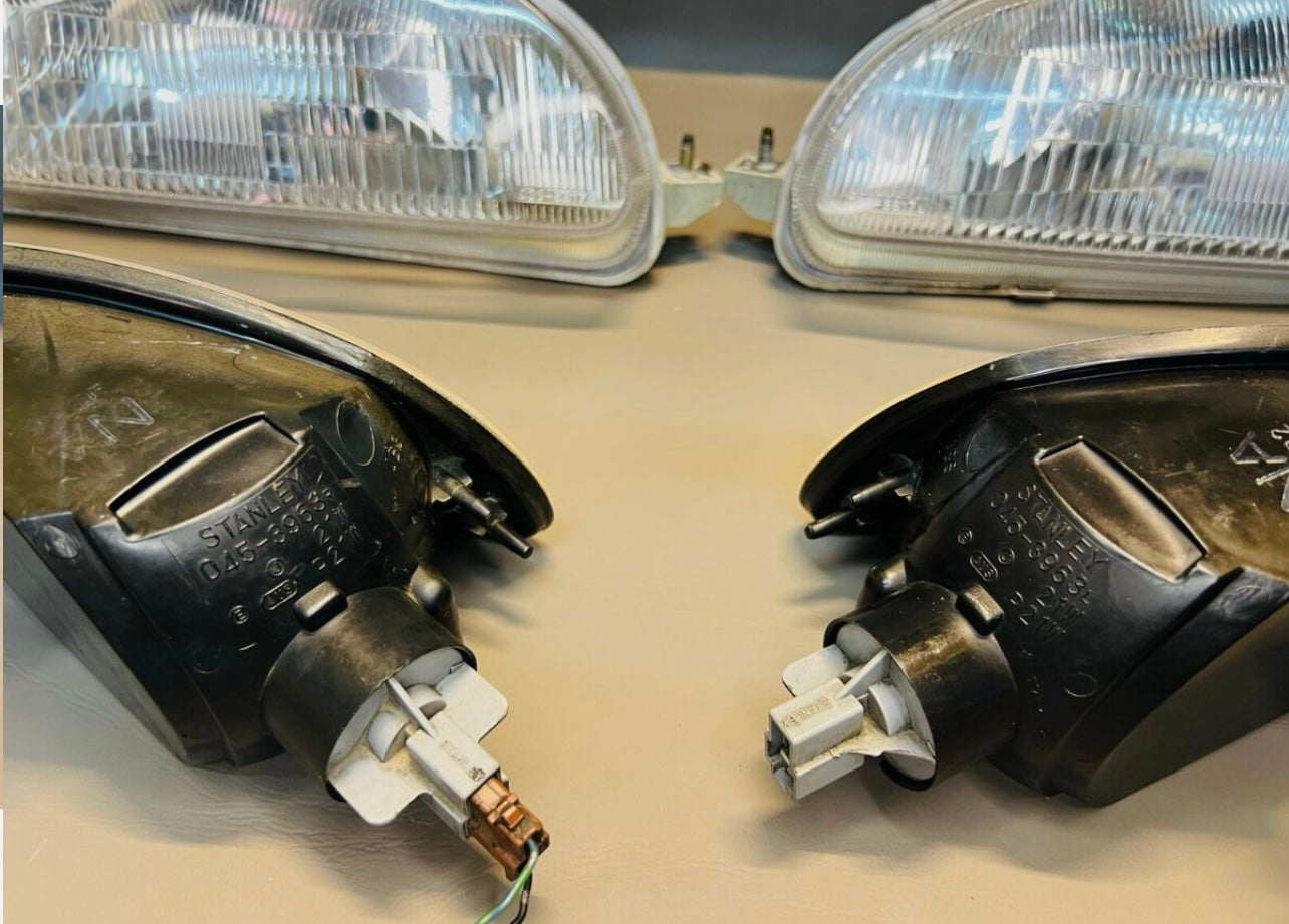 Honda CIVIC 92-95 EJ1 EJ2 EG5 EG6 Hatch Coupe Front Head lights Set OEM JDM